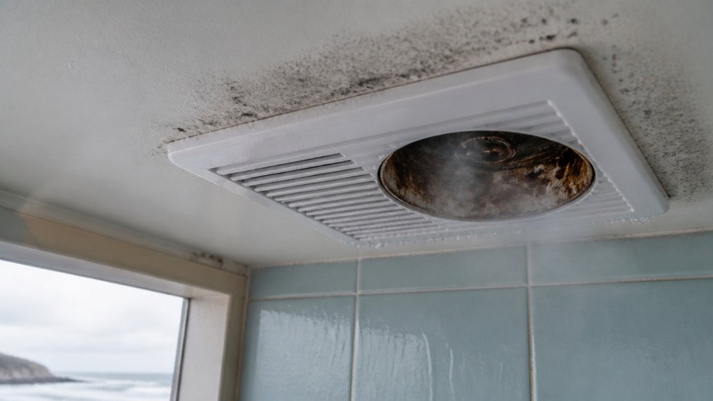 excessive bathroom humidity signals