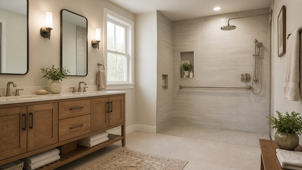 seamless stylish bathroom upgrades
